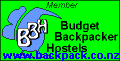 Linked to Budget Backpacker Hostels NZ